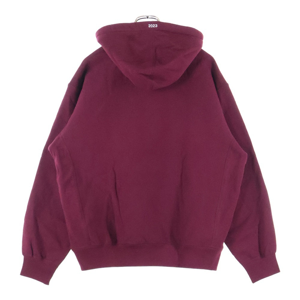 SUPREME(シュプリーム) 23SS Motion Logo Hooded Sweatshirt モーションロゴプリント プルオーバー スウェットパーカー フーディー バーガンディ
