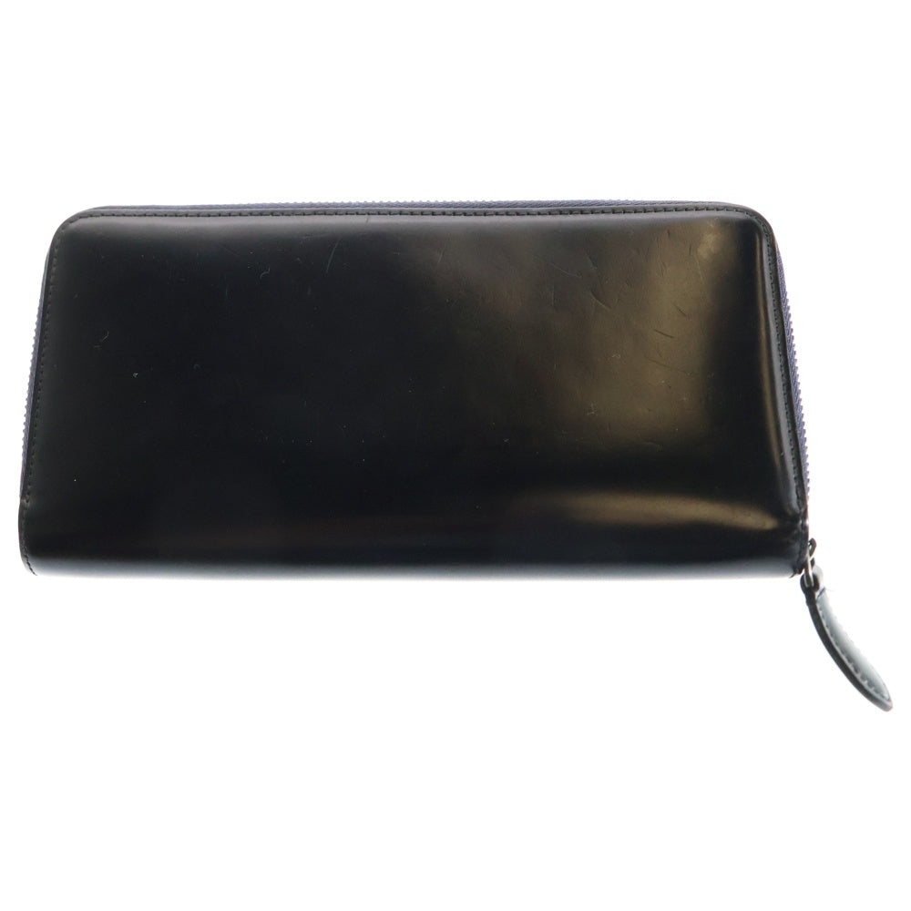 NO BRAND(ノーブランド) The Warmthcrafts-Manufacture CORDOVAN ZIPPED LONG WALLET AA01029grbkG ジウォームスクラフツマニュファクチャー コードバン ジップロングウォレット 長財布
