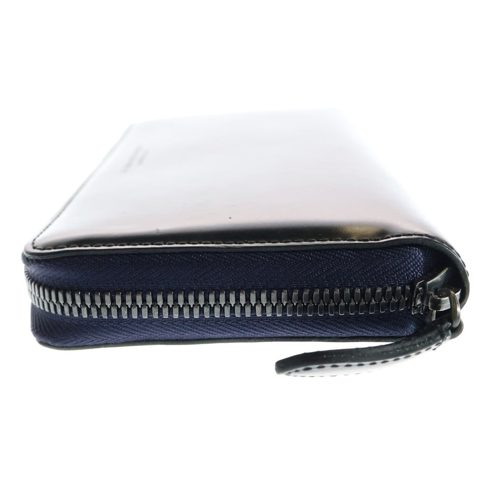 NO BRAND(ノーブランド) The Warmthcrafts-Manufacture CORDOVAN ZIPPED LONG WALLET AA01029grbkG ジウォームスクラフツマニュファクチャー コードバン ジップロングウォレット 長財布