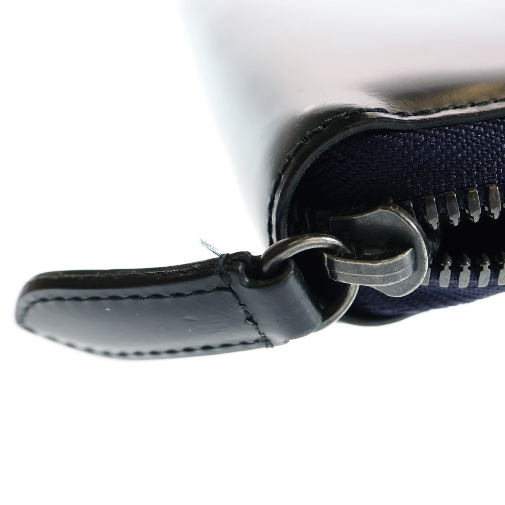 NO BRAND(ノーブランド) The Warmthcrafts-Manufacture CORDOVAN ZIPPED LONG WALLET AA01029grbkG ジウォームスクラフツマニュファクチャー コードバン ジップロングウォレット 長財布