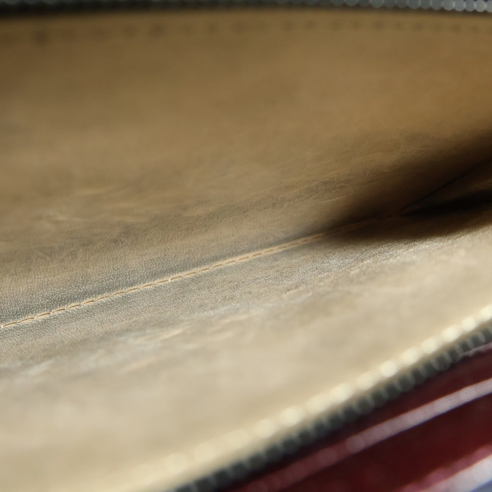 NO BRAND(ノーブランド) The Warmthcrafts-Manufacture CORDOVAN ZIPPED LONG WALLET AA01029grbkG ジウォームスクラフツマニュファクチャー コードバン ジップロングウォレット 長財布