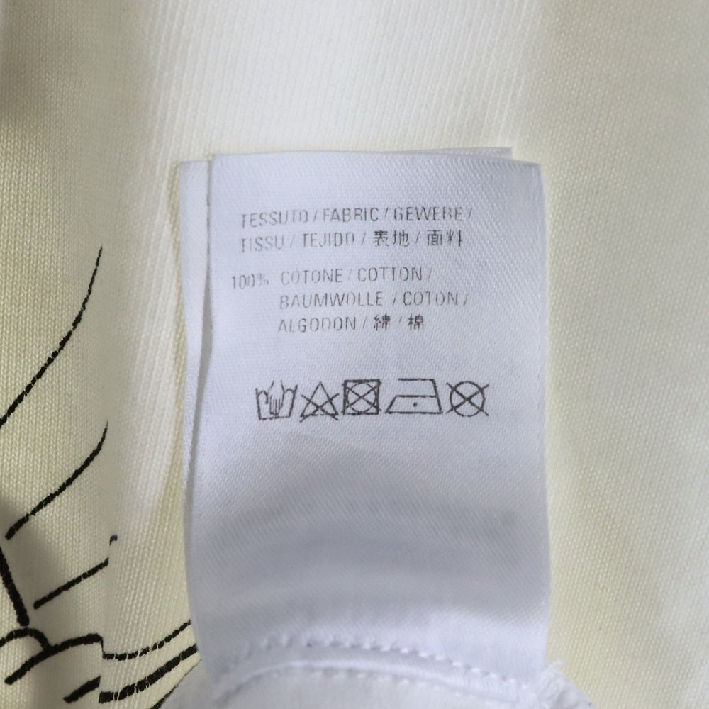 BALENCIAGA(バレンシアガ) 20AW FREE YOUR MIND T-SHIRT フリーマインド 半袖カットソー 半袖Tシャツ ホワイト 641614 TJV78