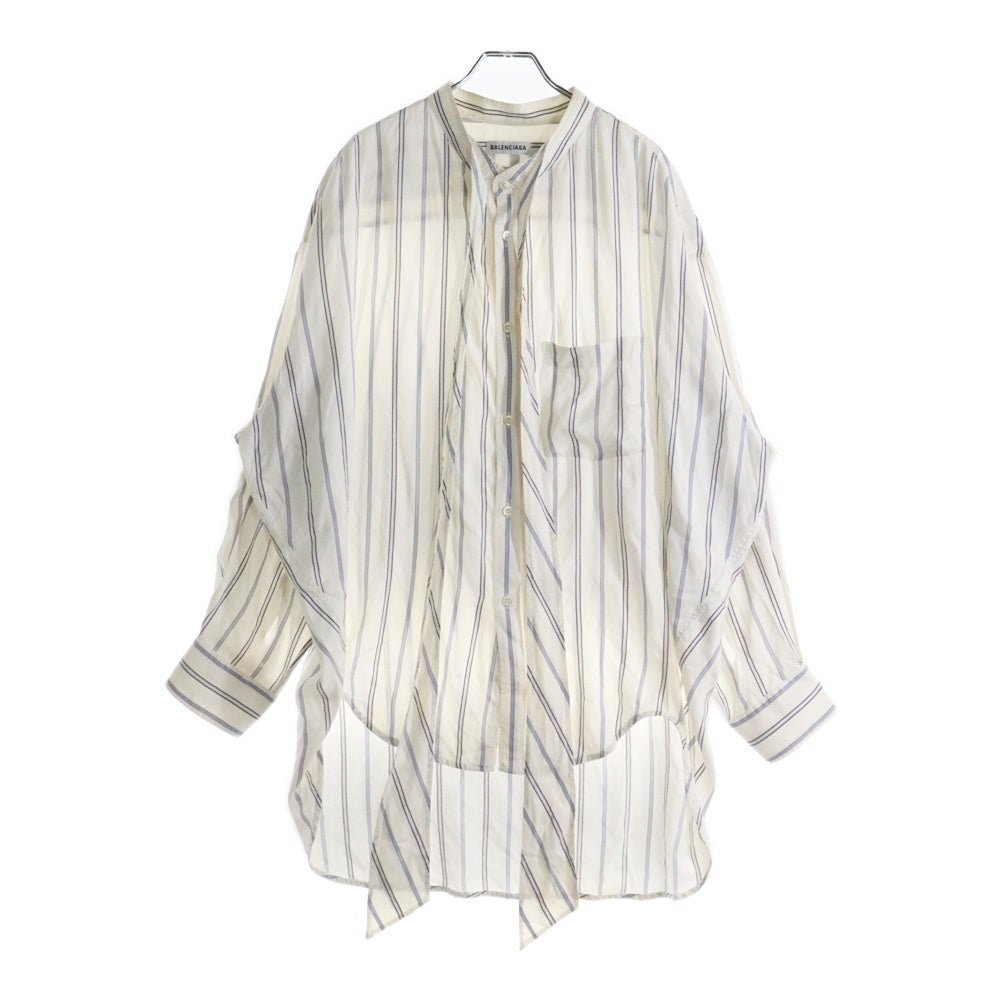 BALENCIAGA(バレンシアガ) 19SS バッグロゴ ニュースウィングシャツ 520497 IDN03 ホワイト