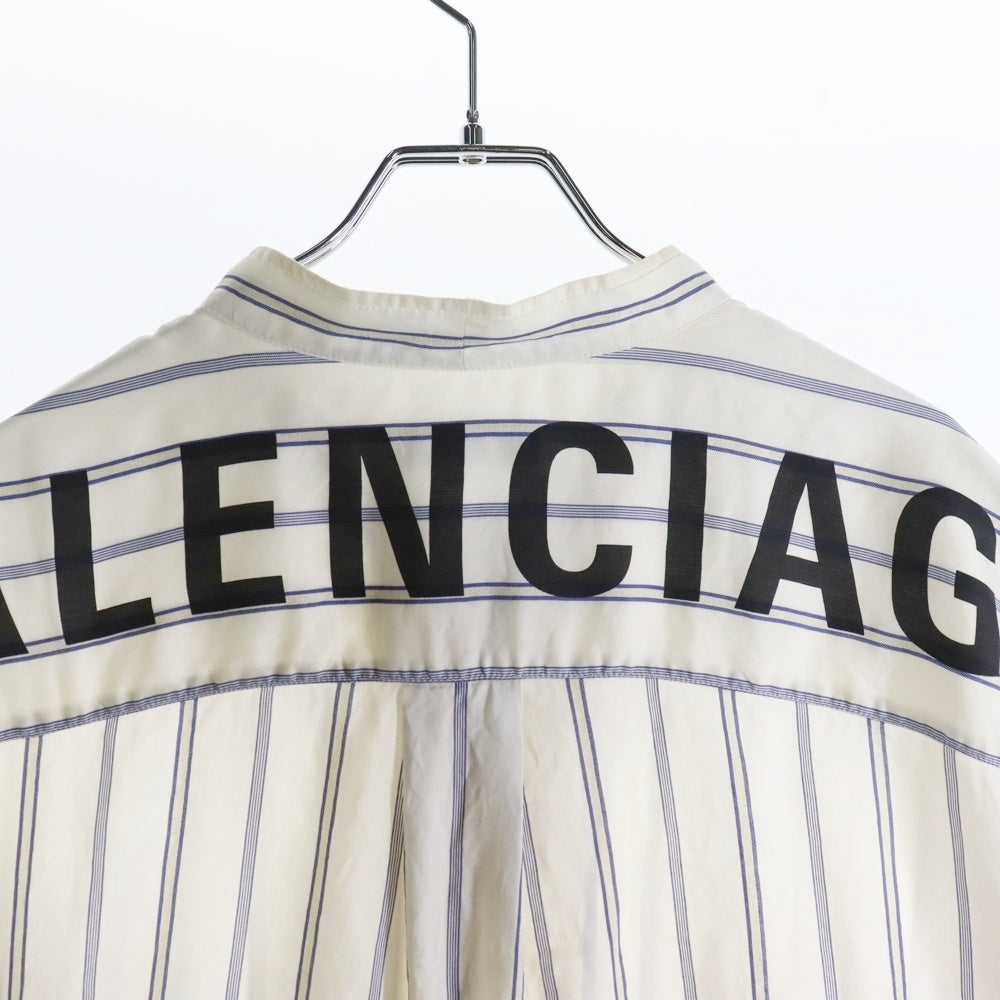 BALENCIAGA(バレンシアガ) 19SS バッグロゴ ニュースウィングシャツ 520497 IDN03 ホワイト
