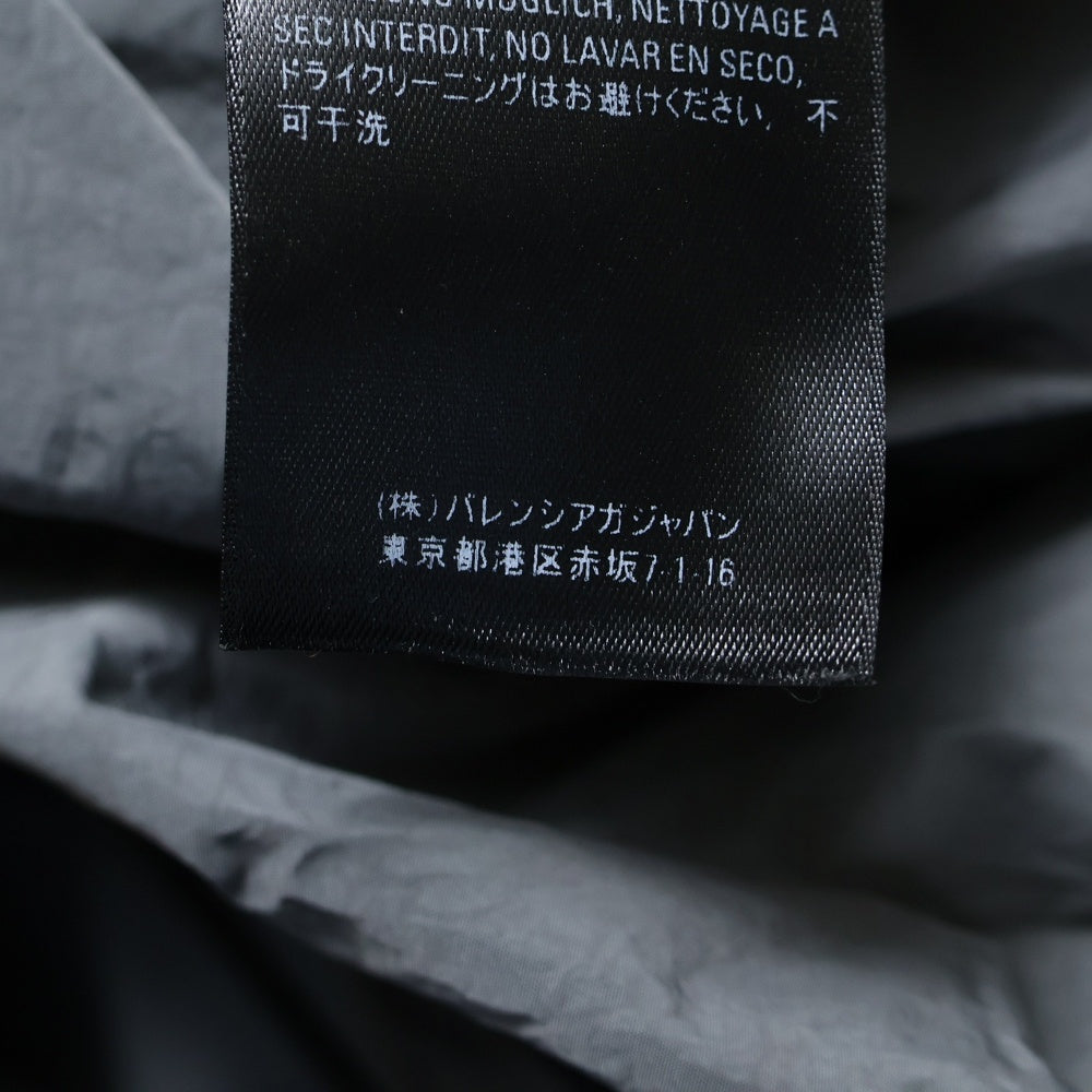 BALENCIAGA(バレンシアガ) 19SS Zip Up Logo Jacket 534317 TDO05 シップアップ ロゴ ナイロンジャケット ポプリンジャケット