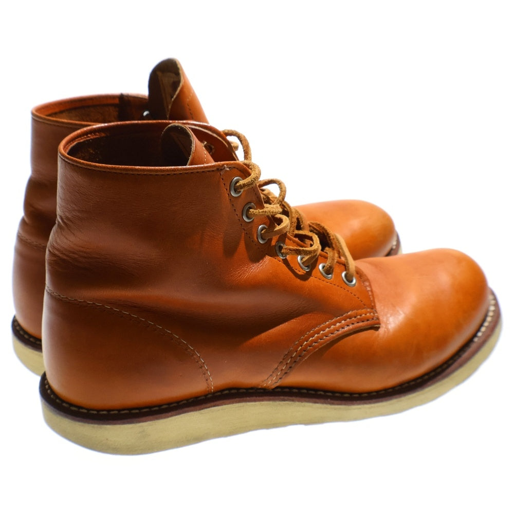 RED WING(レッド ウイング) CLASSIC ROUND TOE 6INCH 9871 クラシックラウンドトゥ ブーツ ブラウン