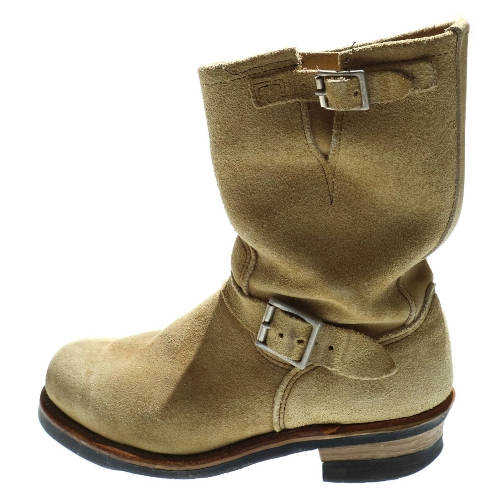 RED WING(レッド ウイング) ENGINEER BOOT 8268 エンジニアブーツ スエード ベージュ