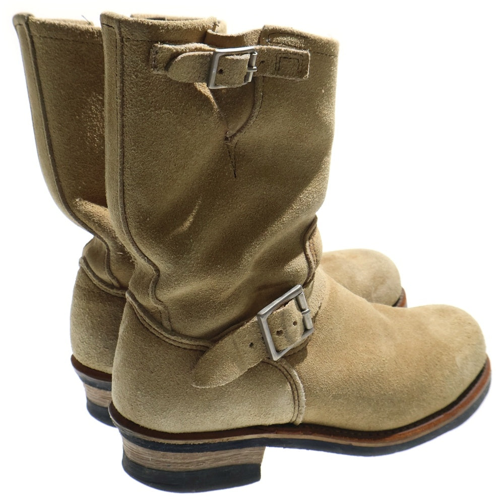 RED WING(レッド ウイング) ENGINEER BOOT 8268 エンジニアブーツ スエード ベージュ