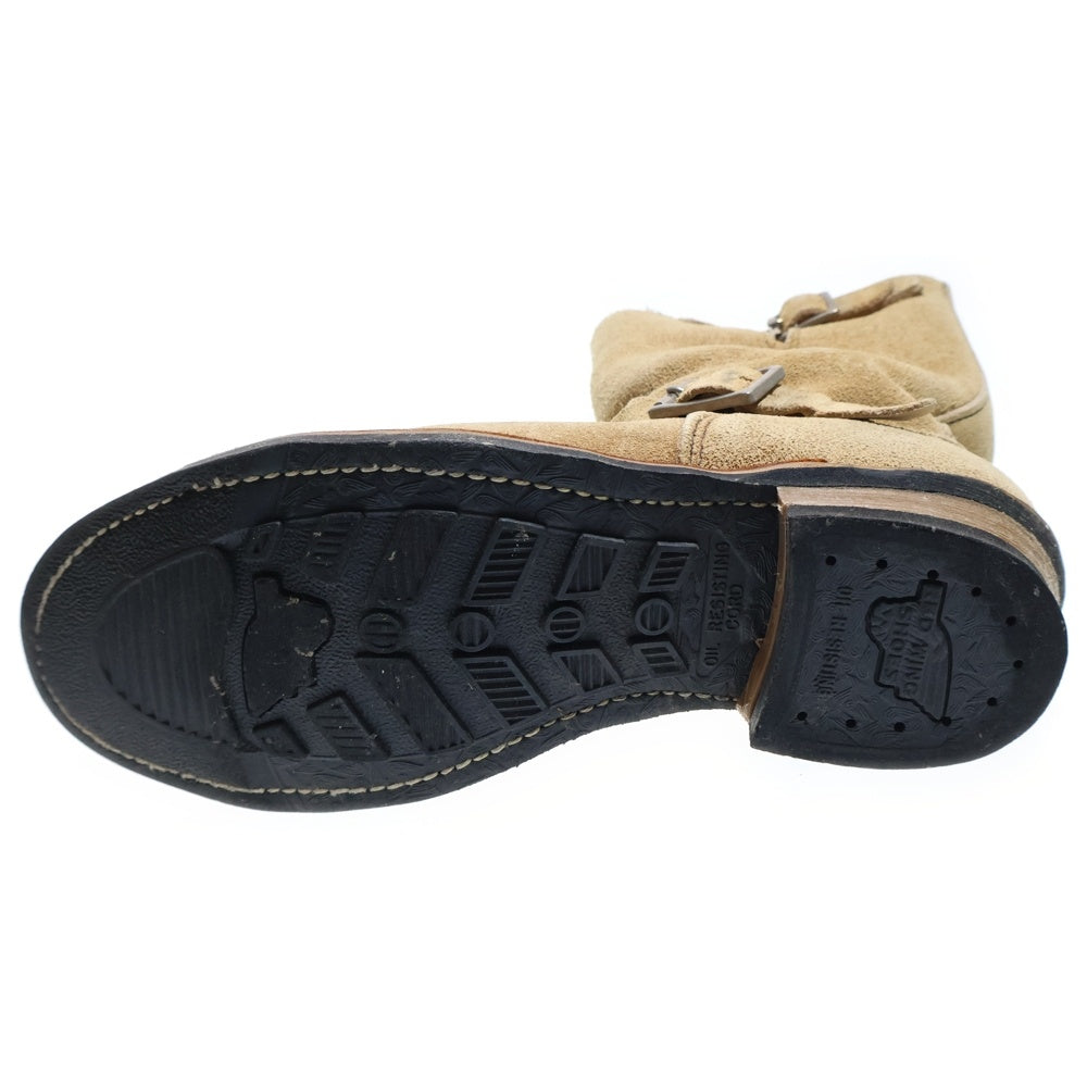 RED WING(レッド ウイング) ENGINEER BOOT 8268 エンジニアブーツ スエード ベージュ