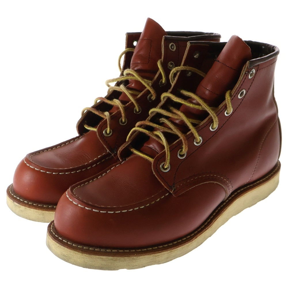 RED WING(レッド ウイング) IRISH SETTER 6INCH MOC TOE BOOT 8875 アイリッシュセッター モックトゥブーツ ブラウン