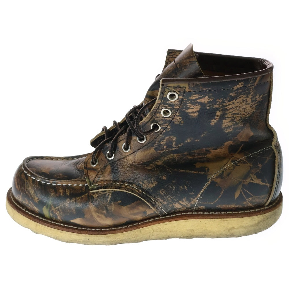 RED WING(レッド ウイング) CLASSIC WORK 6INCH 8884 クラシックワーク ブーツ リアルツリーカモ オーク ブラウン