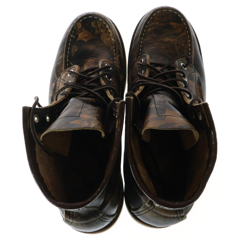RED WING(レッド ウイング) CLASSIC WORK 6INCH 8884 クラシックワーク ブーツ リアルツリーカモ オーク ブラウン
