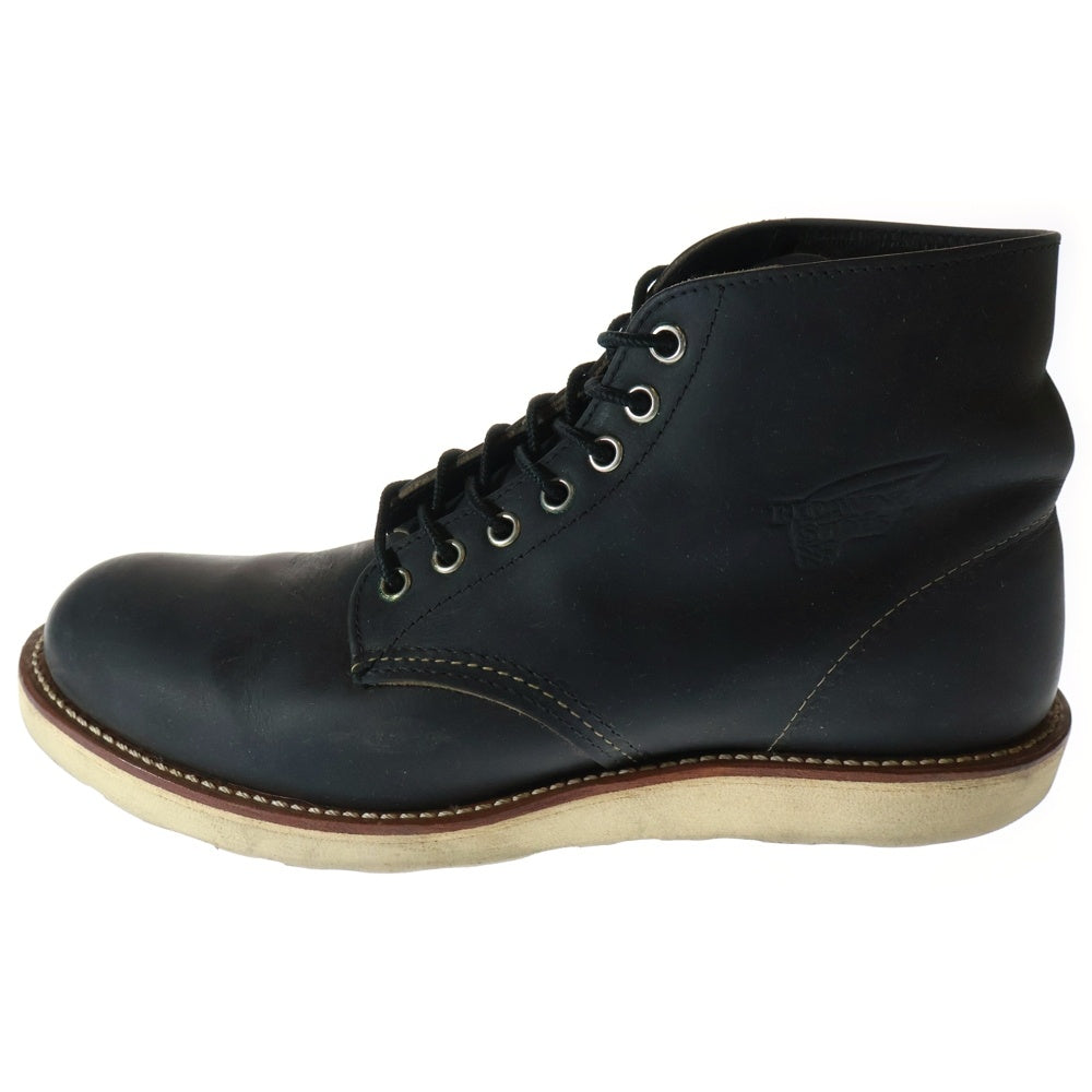 RED WING(レッド ウイング) CLASSIC ROUND TOE 6INCH 8190 クラシックラウンドトゥ ブーツ ブラック