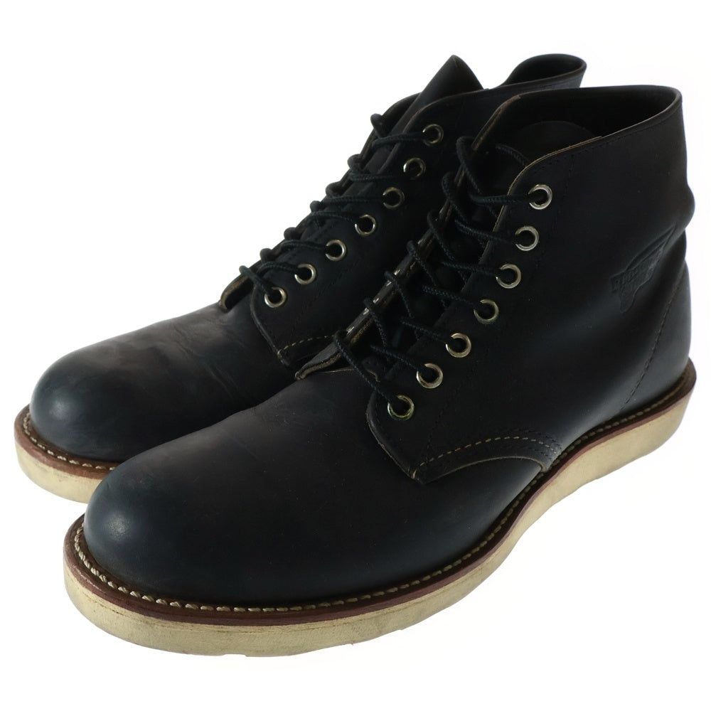 RED WING(レッド ウイング) CLASSIC ROUND TOE 6INCH 8190 クラシックラウンドトゥ ブーツ ブラック