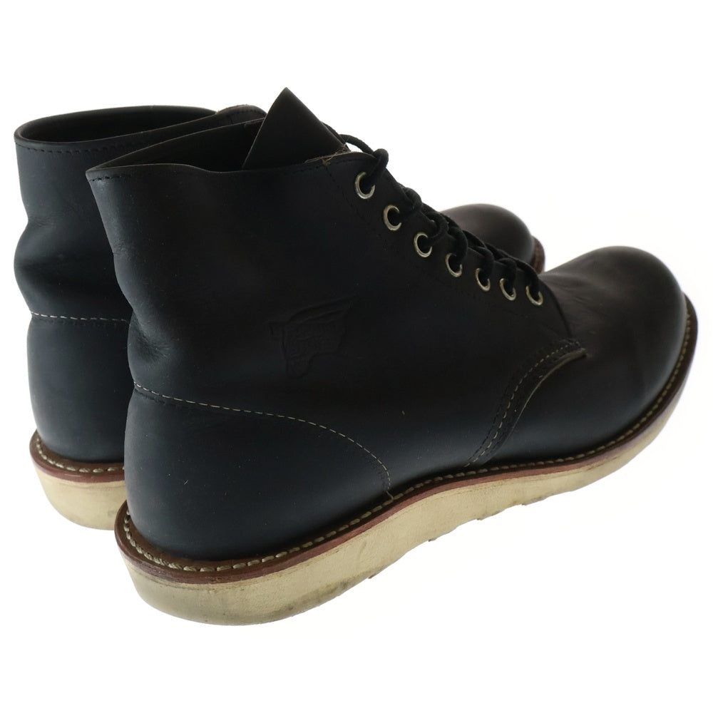 RED WING(レッド ウイング) CLASSIC ROUND TOE 6INCH 8190 クラシックラウンドトゥ ブーツ ブラック