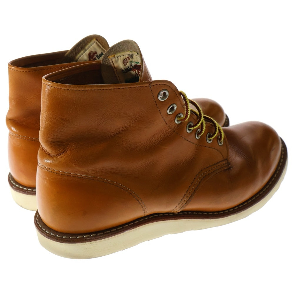 RED WING(レッド ウイング) CLASSIC ROUND TOE 6INCH 9871 クラシックラウンドトゥ ブーツ ブラウン