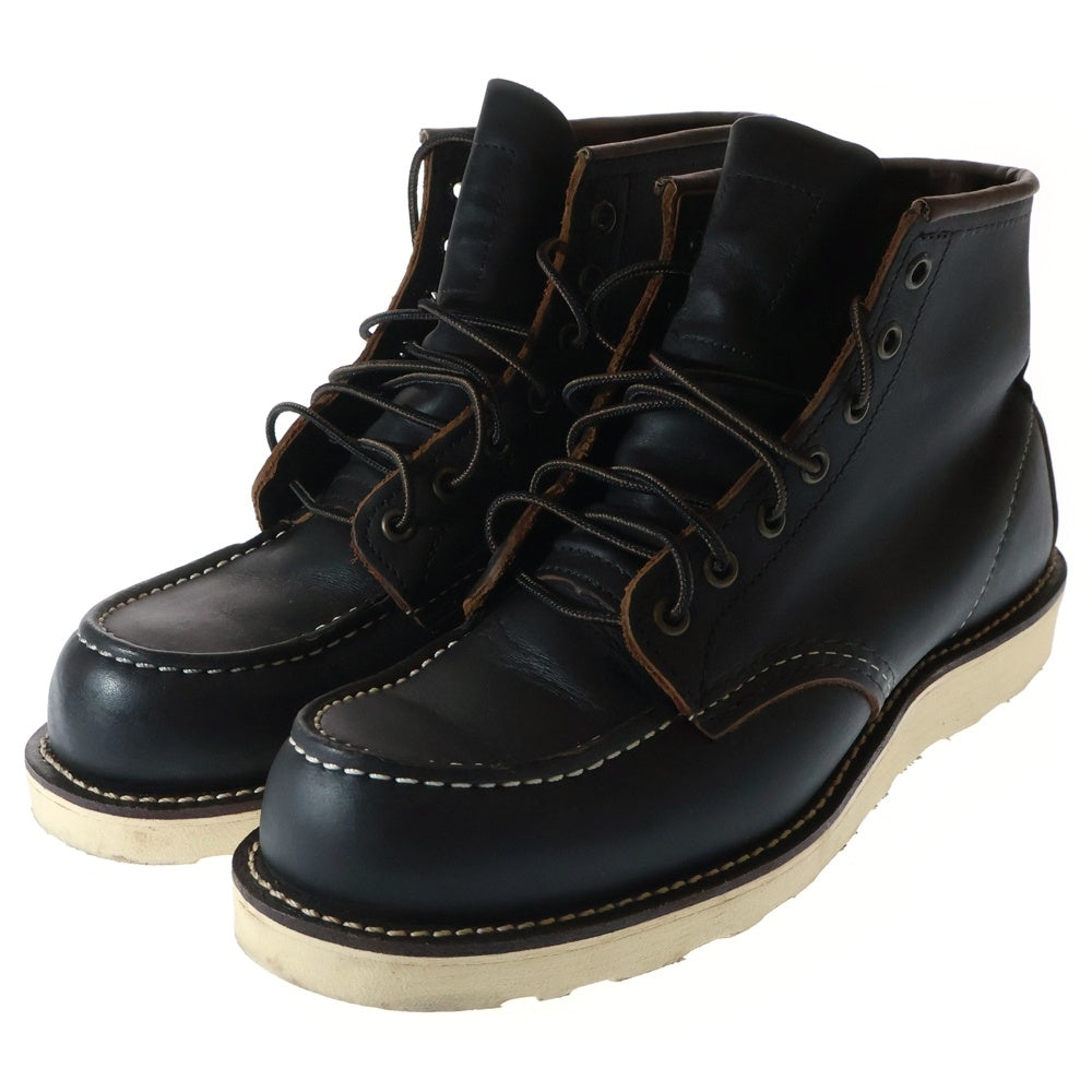 RED WING(レッド ウイング) IRISH SETTER 6INCH MOC TOE BOOT 8849 アイリッシュセッター モックトゥブーツ ブラック