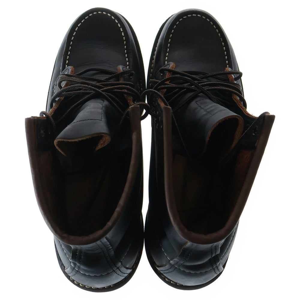 RED WING(レッド ウイング) IRISH SETTER 6INCH MOC TOE BOOT 8849 アイリッシュセッター モックトゥブーツ ブラック