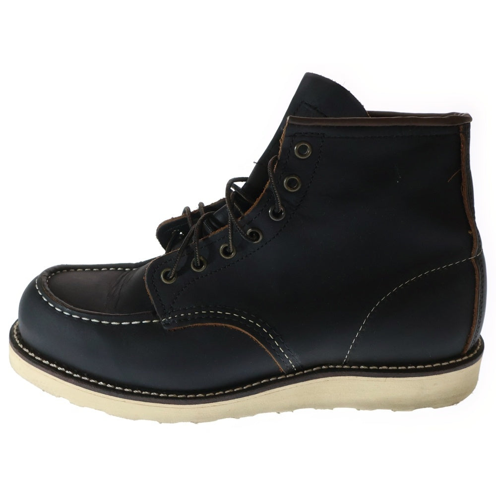 RED WING(レッド ウイング) IRISH SETTER 6INCH MOC TOE BOOT 8849 アイリッシュセッター モックトゥブーツ ブラック