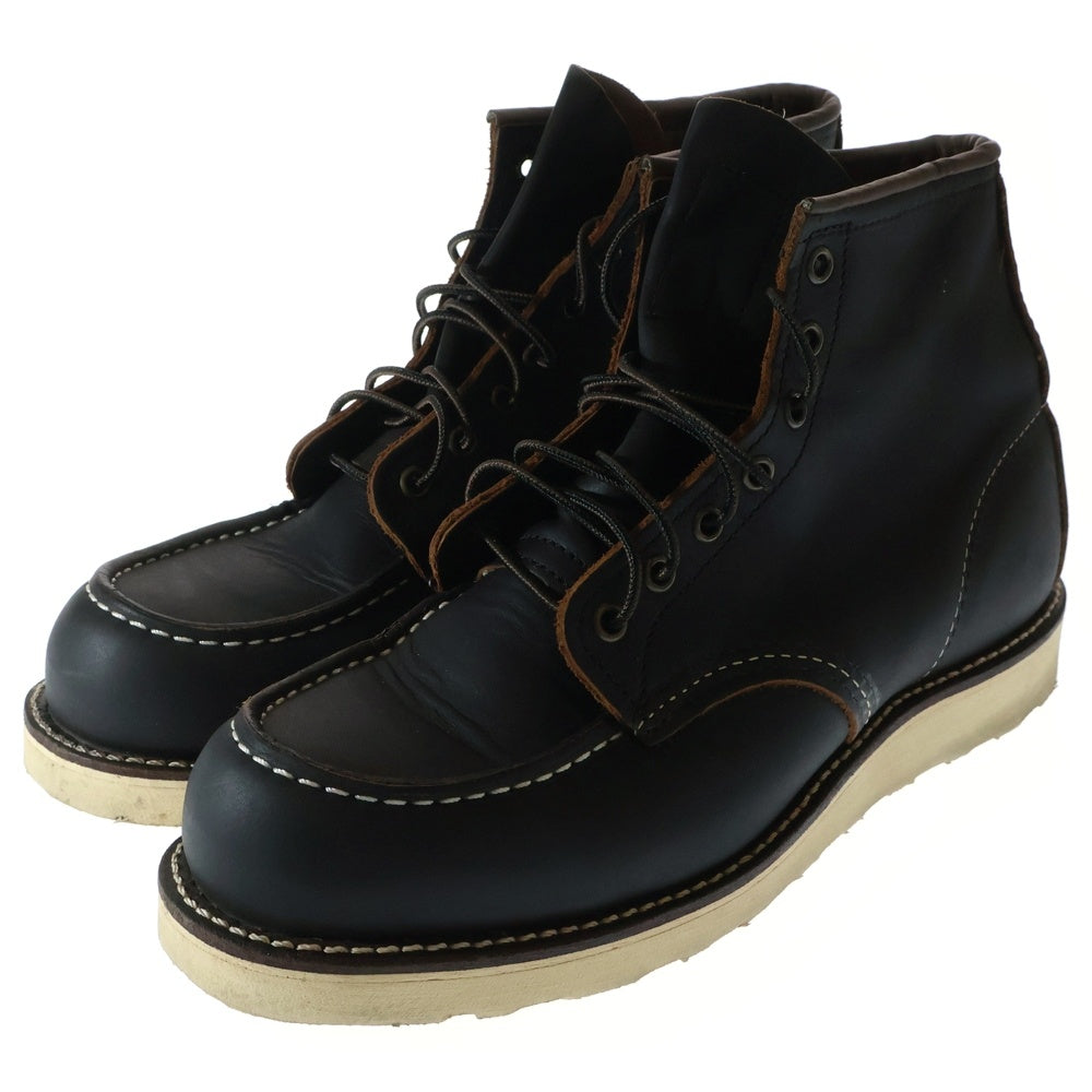 RED WING(レッド ウイング) IRISH SETTER 6INCH MOC TOE BOOT 8849 アイリッシュセッター モックトゥブーツ ブラック