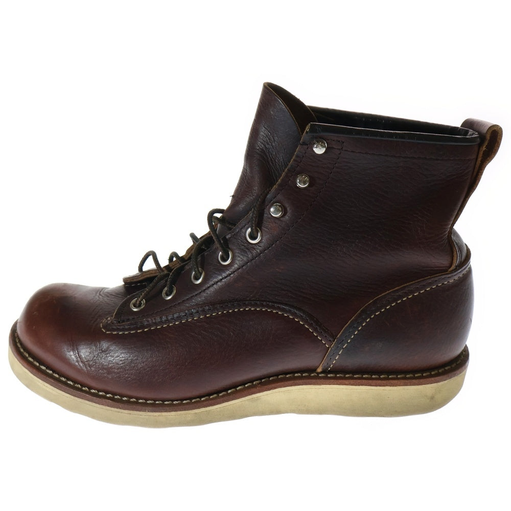 RED WING(レッド ウイング) LINEMAN BOOTS 2906 ラインマン ワークブーツ ブラウン
