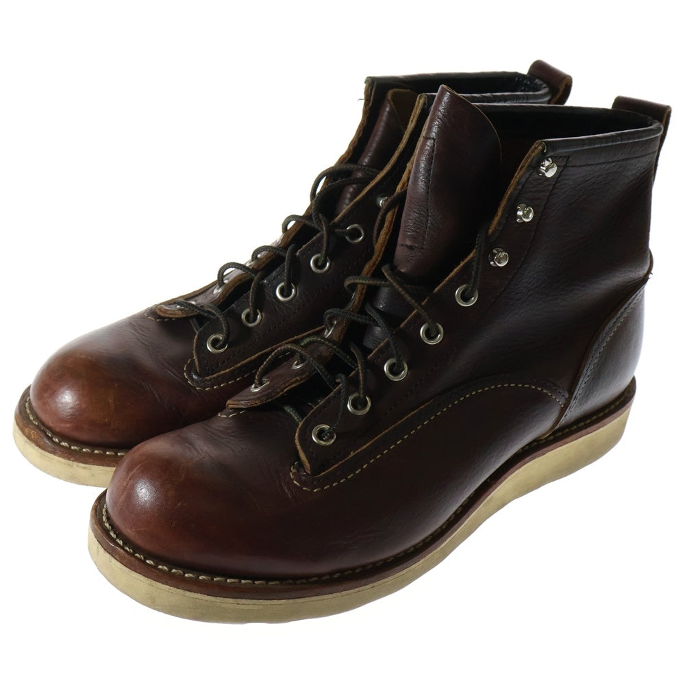 RED WING(レッド ウイング) LINEMAN BOOTS 2906 ラインマン ワークブーツ ブラウン