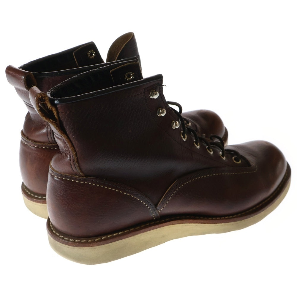 RED WING(レッド ウイング) LINEMAN BOOTS 2906 ラインマン ワークブーツ ブラウン