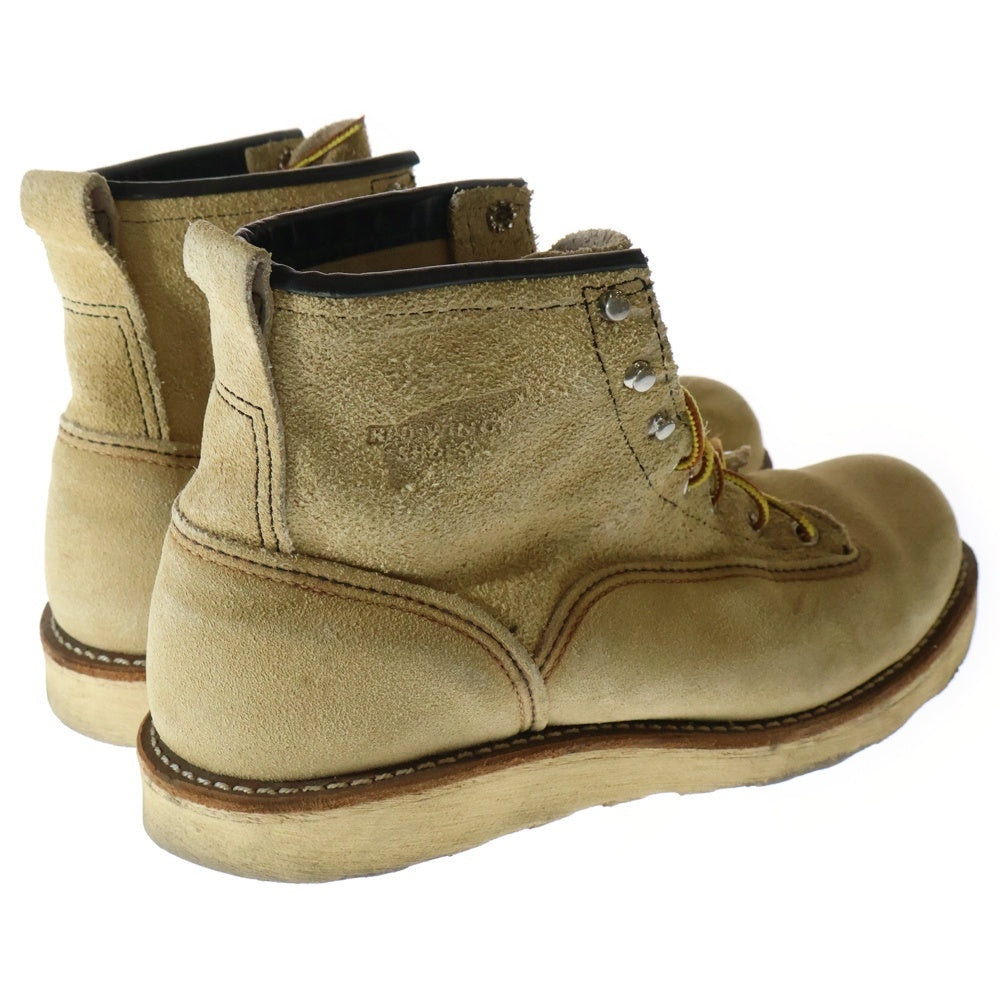 RED WING(レッド ウイング) LINEMAN BOOTS 2908 ラインマン スエード ワークブーツ ベージュ