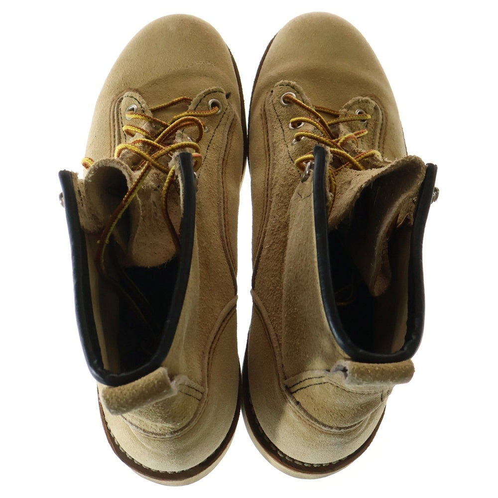 RED WING(レッド ウイング) LINEMAN BOOTS 2908 ラインマン スエード ワークブーツ ベージュ