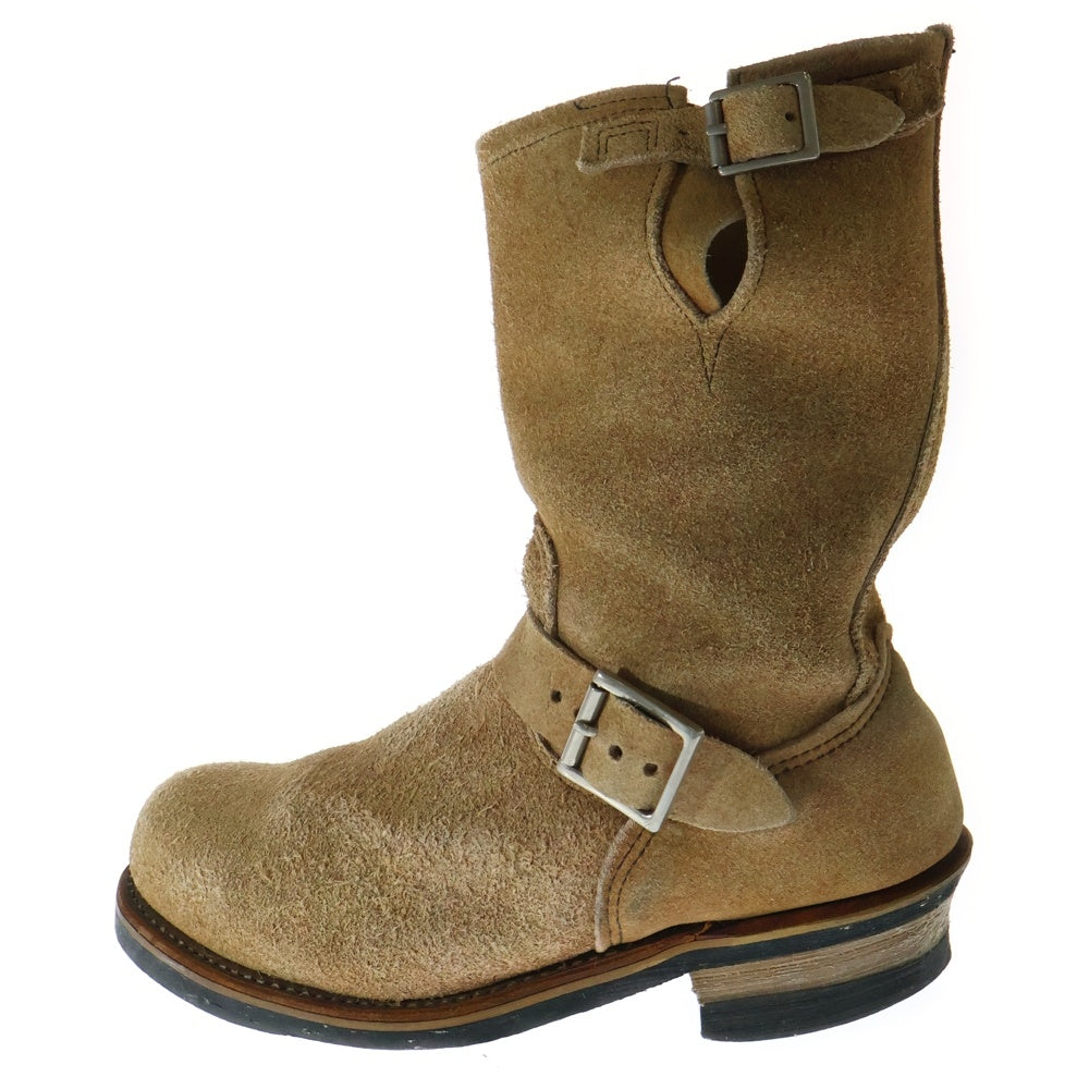 RED WING(レッド ウイング) ENGINEER BOOT 8268 エンジニアブーツ スエード ベージュ