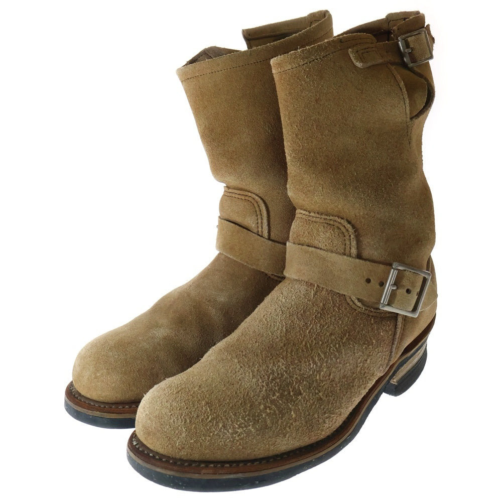 RED WING(レッド ウイング) ENGINEER BOOT 8268 エンジニアブーツ スエード ベージュ
