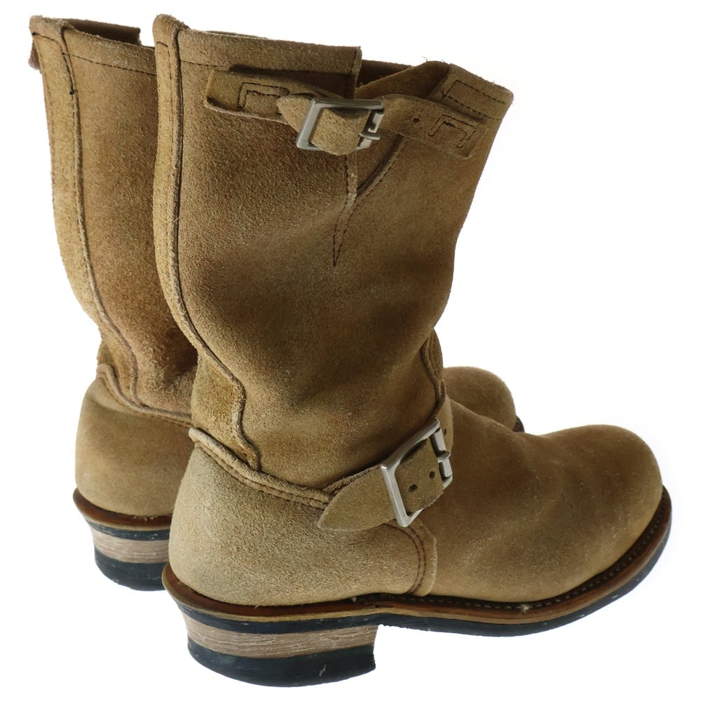 RED WING(レッド ウイング) ENGINEER BOOT 8268 エンジニアブーツ スエード ベージュ