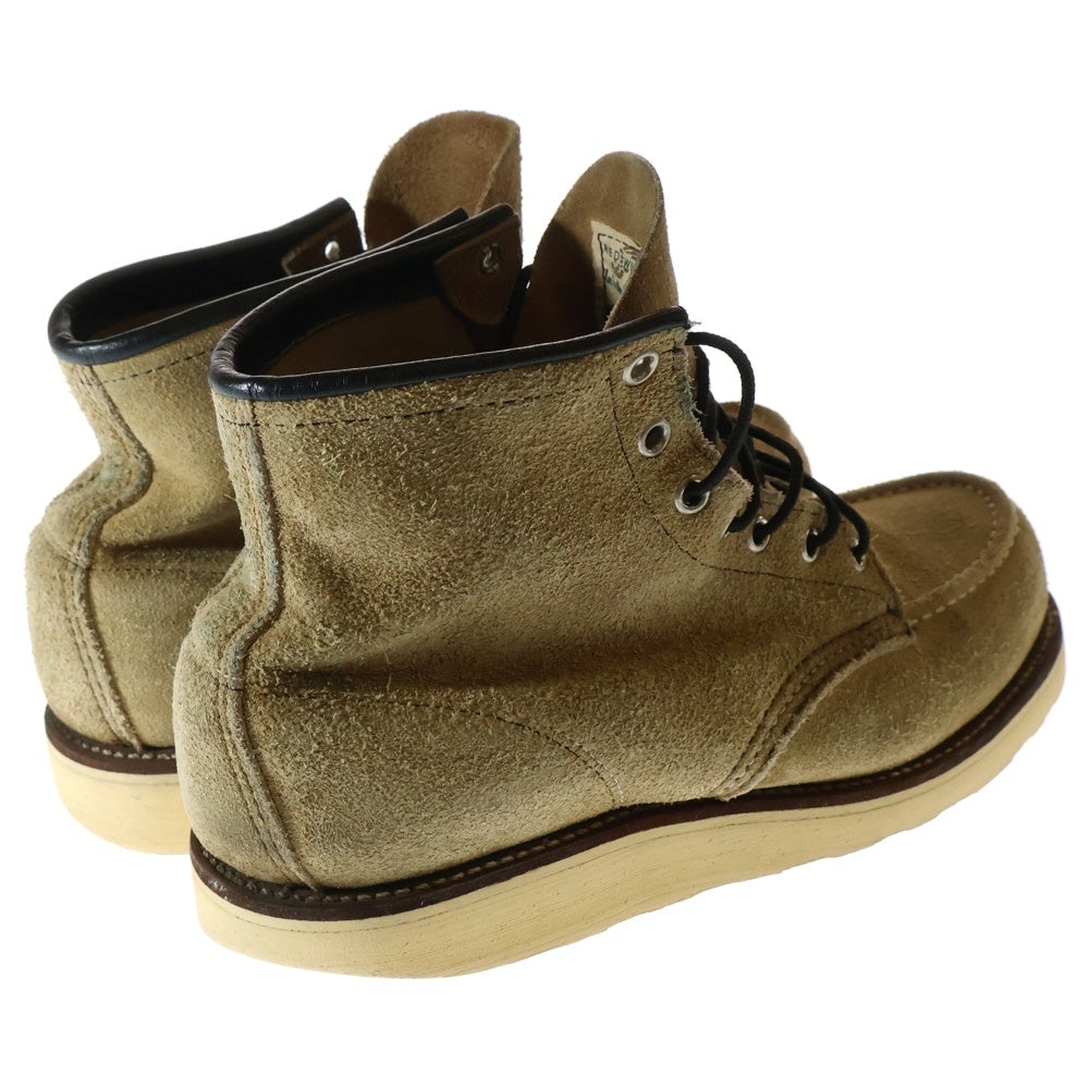 RED WING(レッド ウイング) IRISH SETTER 6INCH MOC TOE BOOT アイリッシュセッター スエード モックトゥブーツ ベージュ