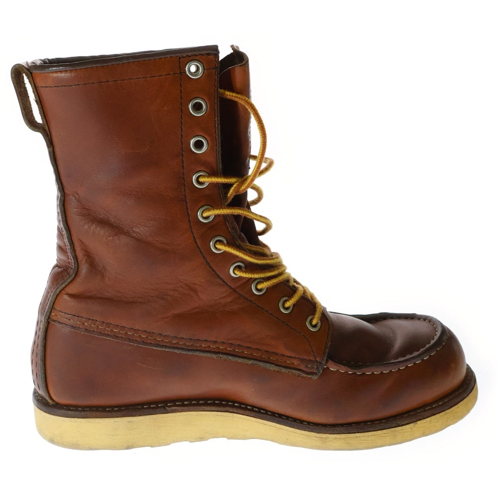 RED WING(レッド ウイング) 8-INCH CLASSIC MOC 877 羽根タグ 8インチ クラシックモック ブーツ ブラウン