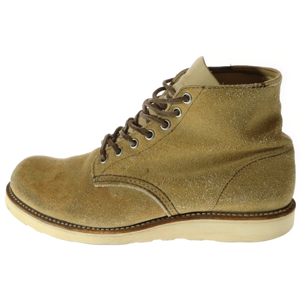 RED WING(レッド ウイング) CLASSIC WORK 6INCH 8167 クラシックワーク スエード ブーツ ベージュ