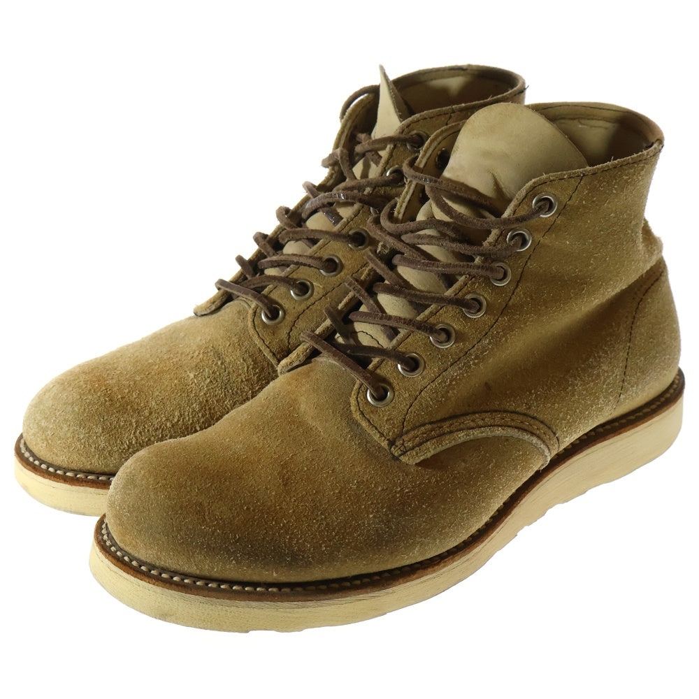 RED WING(レッド ウイング) CLASSIC WORK 6INCH 8167 クラシックワーク スエード ブーツ ベージュ