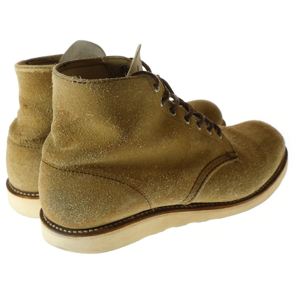 RED WING(レッド ウイング) CLASSIC WORK 6INCH 8167 クラシックワーク スエード ブーツ ベージュ