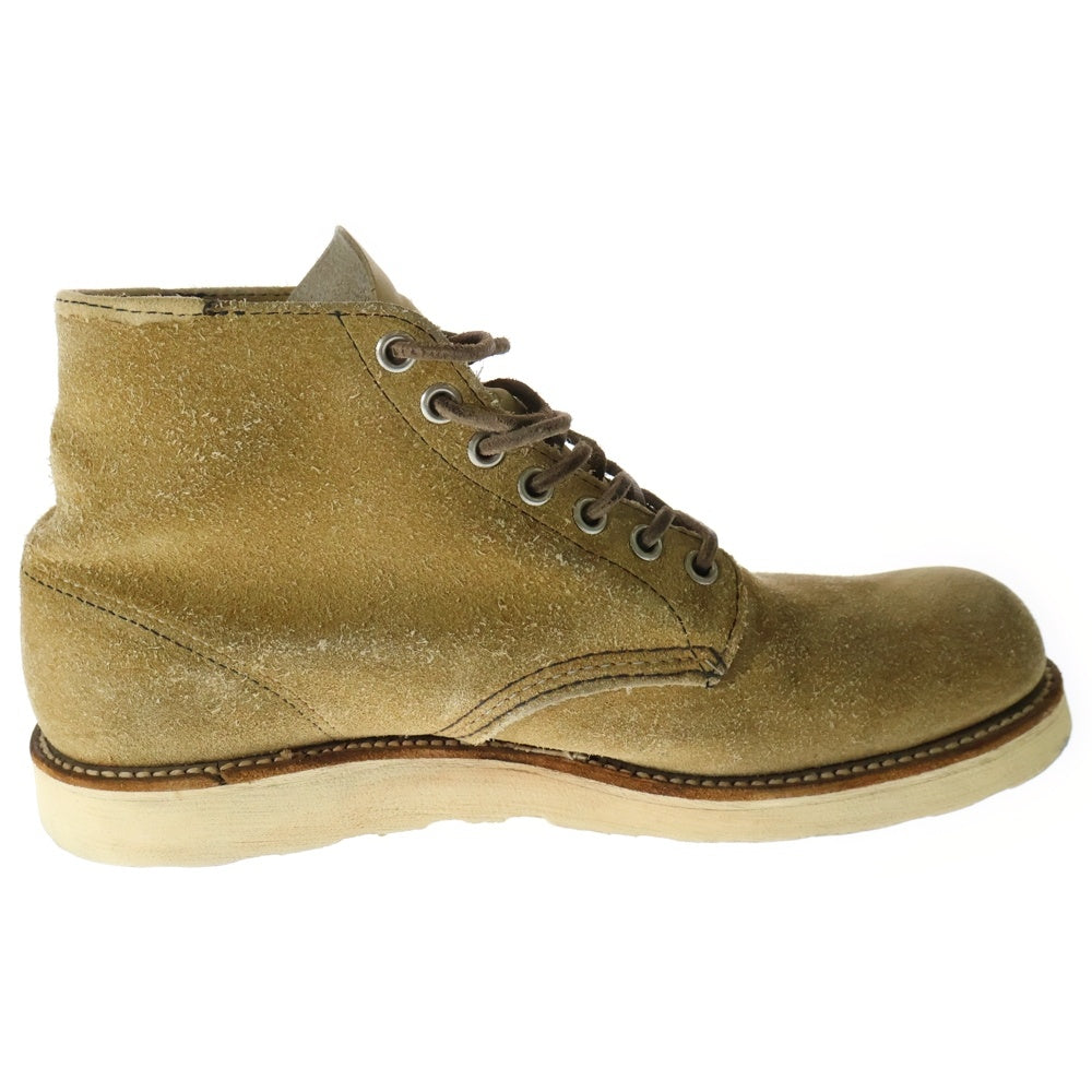 RED WING(レッド ウイング) CLASSIC WORK 6INCH 8167 クラシックワーク スエード ブーツ ベージュ