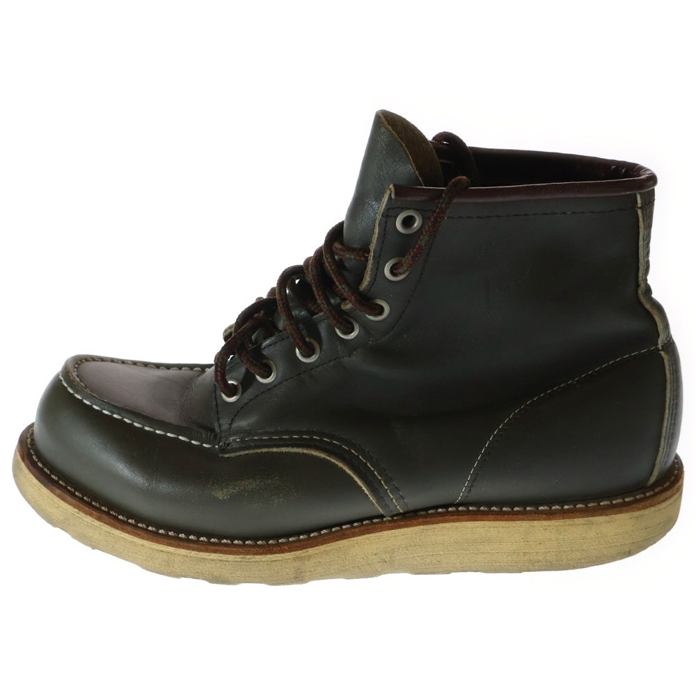RED WING(レッド ウイング) 90s IRISH SETTER 6INCH MOC TOE BOOT 8180 犬タグ アイリッシュセッター モックトゥブーツ カーキ