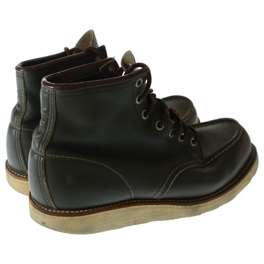 RED WING(レッド ウイング) 90s IRISH SETTER 6INCH MOC TOE BOOT 8180 犬タグ アイリッシュセッター モックトゥブーツ カーキ