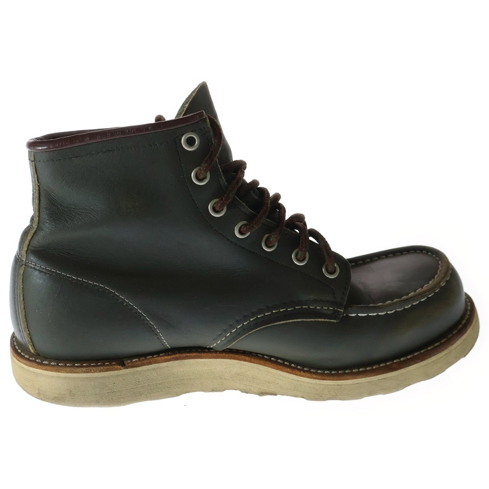 RED WING(レッド ウイング) 90s IRISH SETTER 6INCH MOC TOE BOOT 8180 犬タグ アイリッシュセッター モックトゥブーツ カーキ