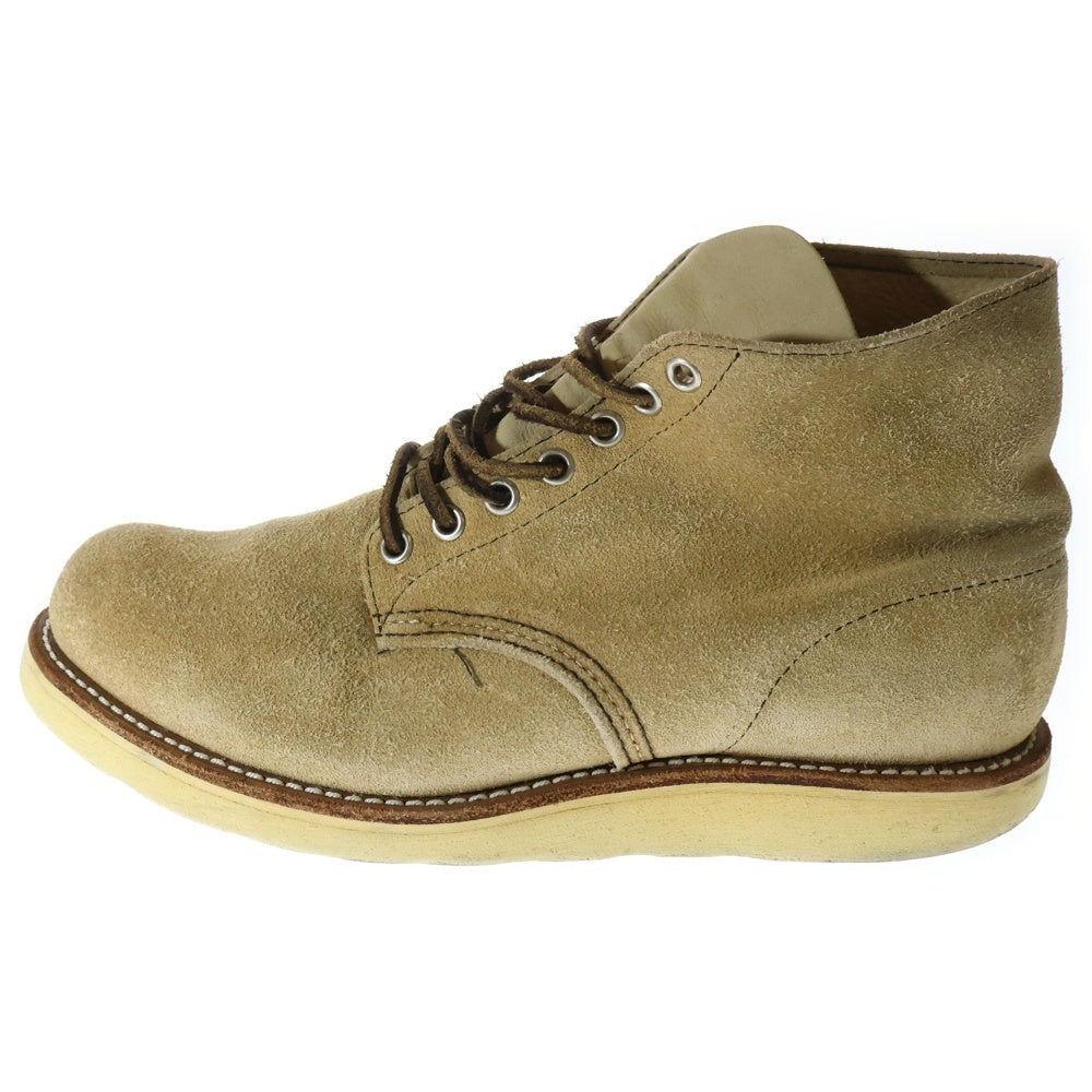 RED WING(レッド ウイング) CLASSIC ROUND TOE 6INCH 8167 クラシックラウンドトゥ ブーツ ベージュ