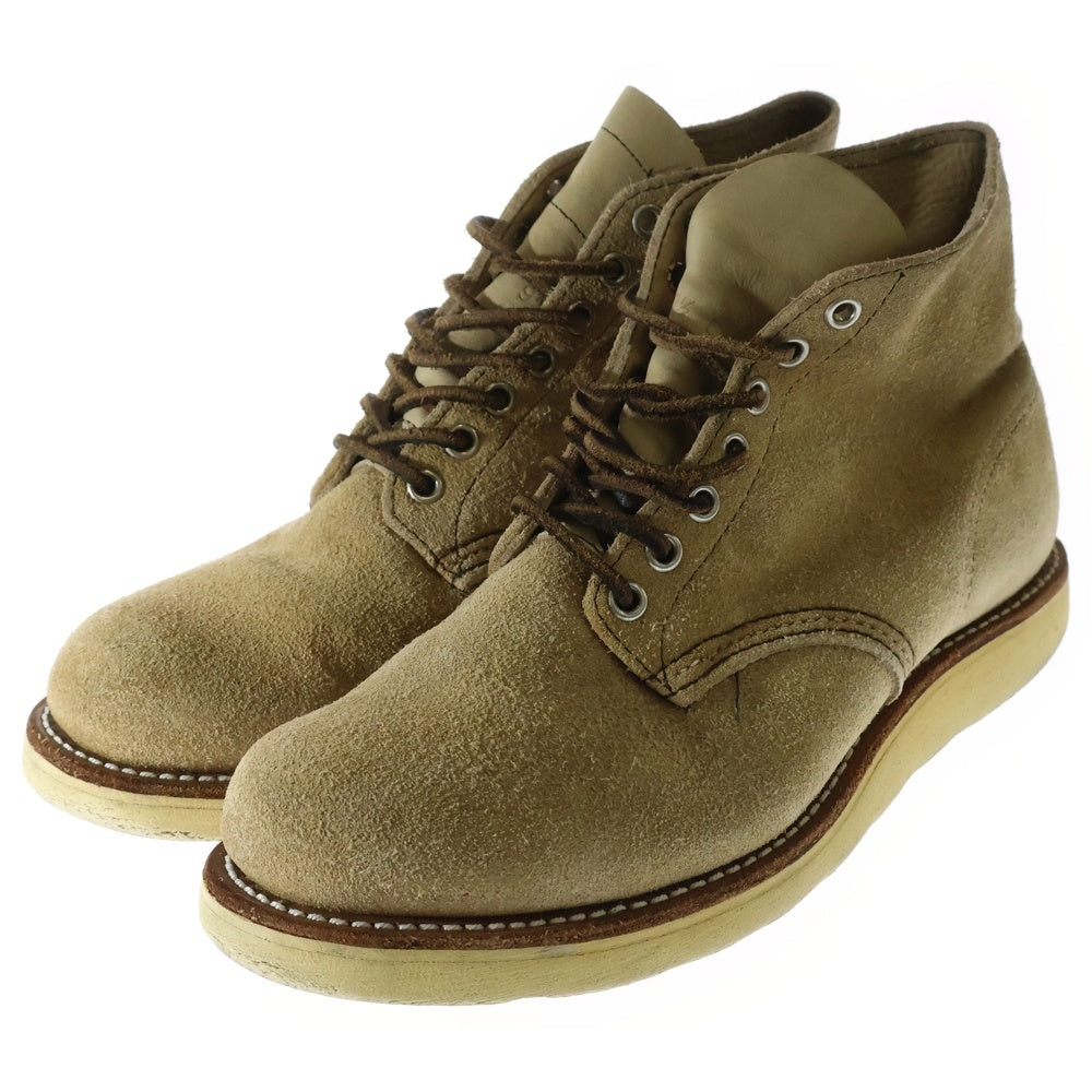 RED WING(レッド ウイング) CLASSIC ROUND TOE 6INCH 8167 クラシックラウンドトゥ ブーツ ベージュ