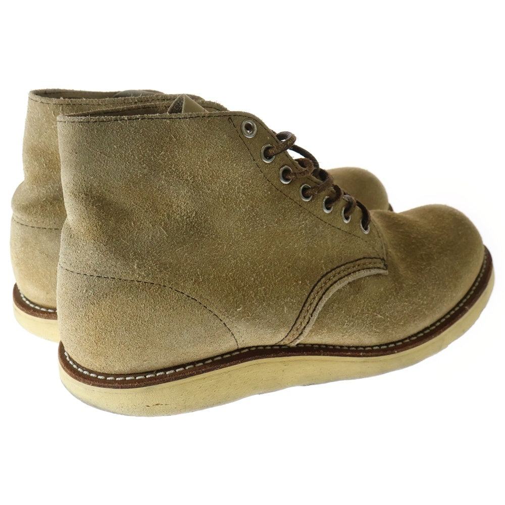RED WING(レッド ウイング) CLASSIC ROUND TOE 6INCH 8167 クラシックラウンドトゥ ブーツ ベージュ
