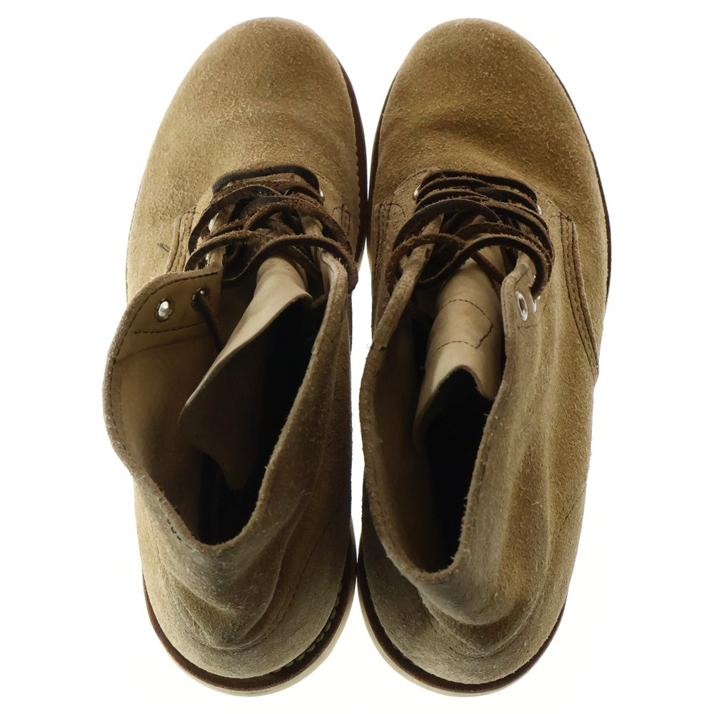 RED WING(レッド ウイング) CLASSIC ROUND TOE 6INCH 8167 クラシックラウンドトゥ ブーツ ベージュ
