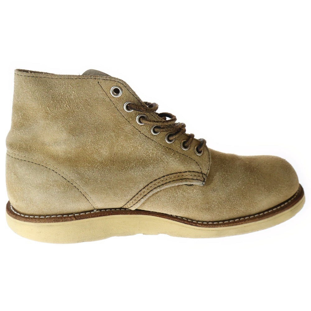 RED WING(レッド ウイング) CLASSIC ROUND TOE 6INCH 8167 クラシックラウンドトゥ ブーツ ベージュ