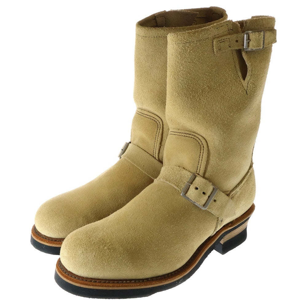 RED WING(レッド ウイング) ENGINEER BOOT 8268 エンジニアブーツ スエード ベージュ