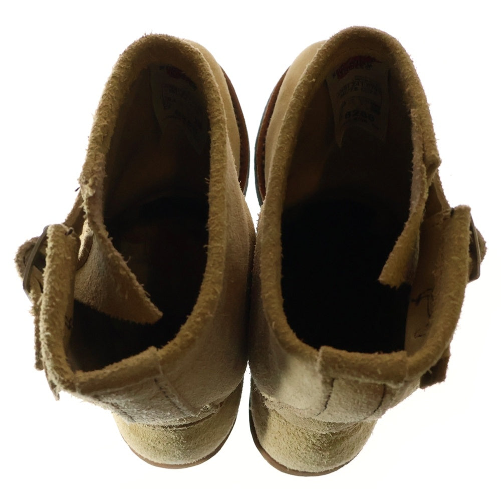 RED WING(レッド ウイング) ENGINEER BOOT 8268 エンジニアブーツ スエード ベージュ