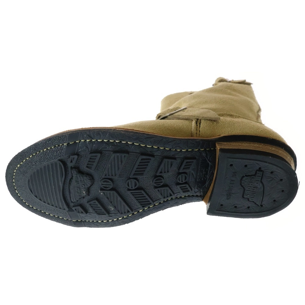 RED WING(レッド ウイング) ENGINEER BOOT 8268 エンジニアブーツ スエード ベージュ