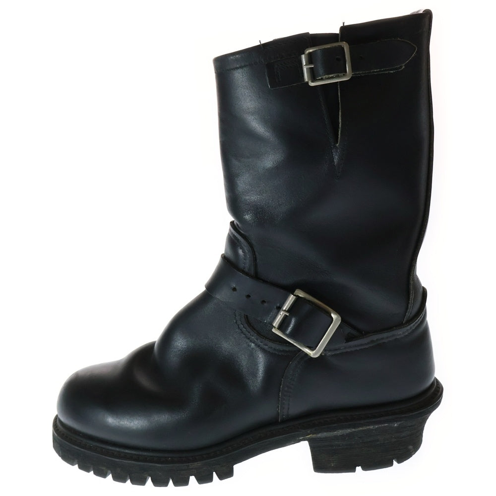 RED WING(レッド ウイング) 90s ENGINEER BOOT PT91 8280 ナイフポケット エンジニアブーツ 羽根タグ ブラック